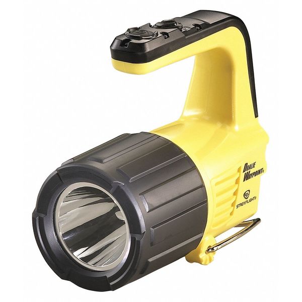 Streamlight Spotlight, 6.75"L, Yellow, Industrial Grade 44955