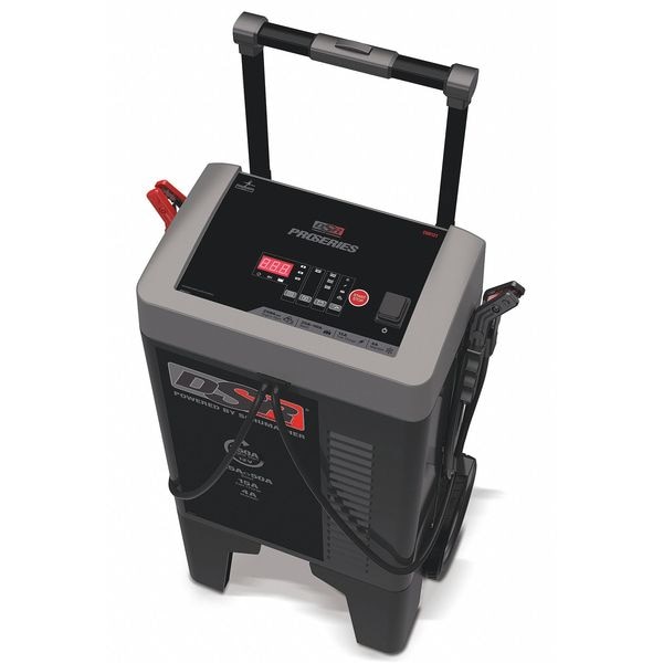 Schumacher Wheeled Battery Charger, Automatic, Boosting, Charging