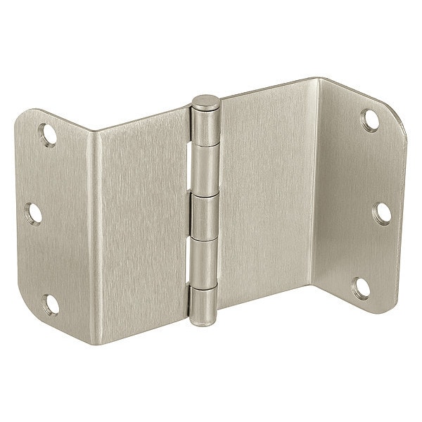 Mckinney 3 1/2 in W x Satin Nickel Swing Clear Hinge 3 1/2 T2895 US15 5