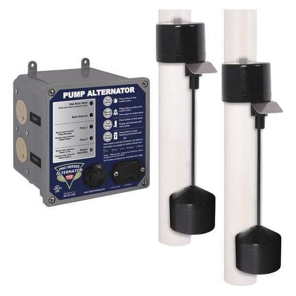 Pro Series Pumps NO Vertical Float Switch 115VAC DVSA | Zoro
