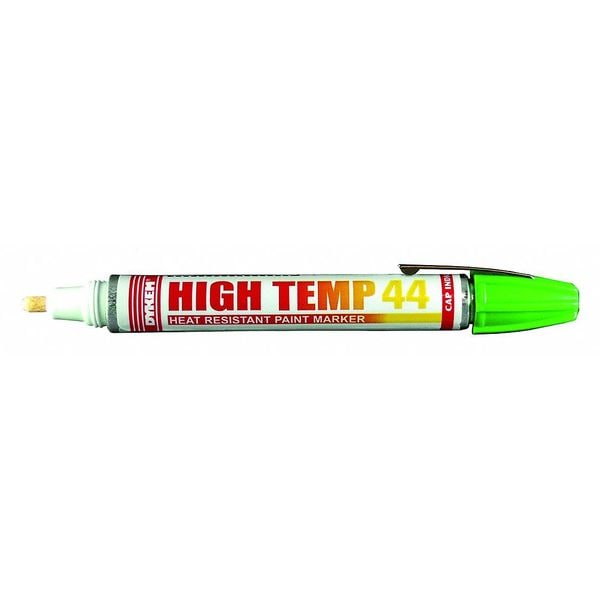 Dykem Permanent High Temp Paint Marker, Medium Tip, Green Color Family