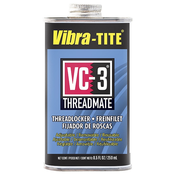 VibraTite Reusable Threadlocker, VIBRATITE VC3, Red, High Strength