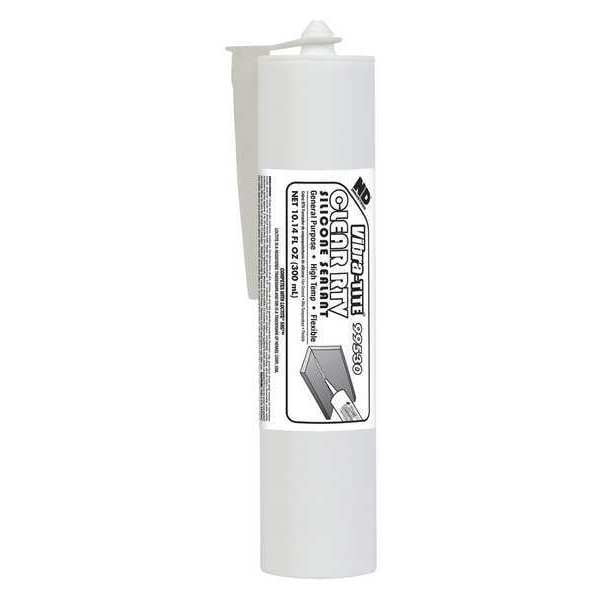 VibraTite Silicone Gasket Sealant, 300 mL, Clear, Temp Range 65 to