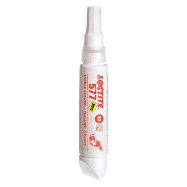 Loctite Pipe Thread Sealant, 250mL, Medium, Yellow Loctite 577 Thread