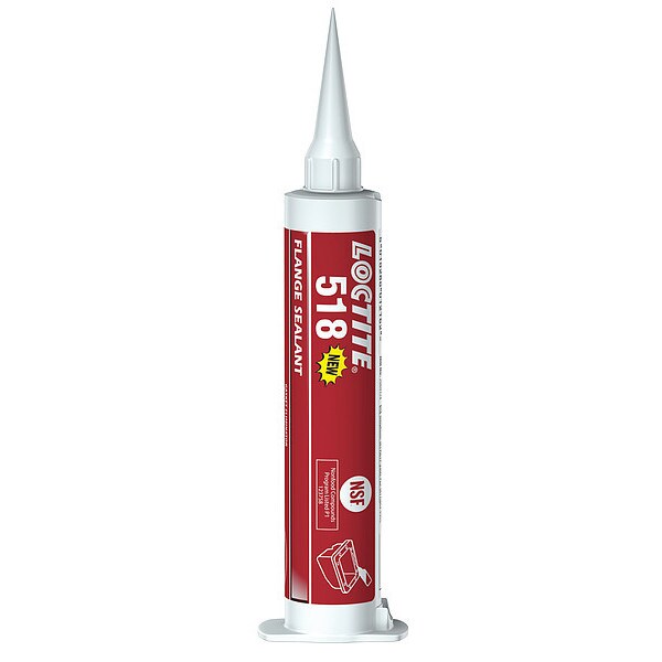 Loctite 2096061 71.42 Gasket Sealant, 300mL, Red, Paste Loctite 518
