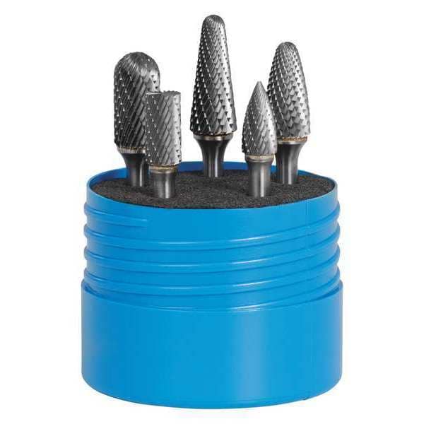 じょーじてーぶる Sgspro Carbide Bur Set, Double Cut 18260 | Zoro