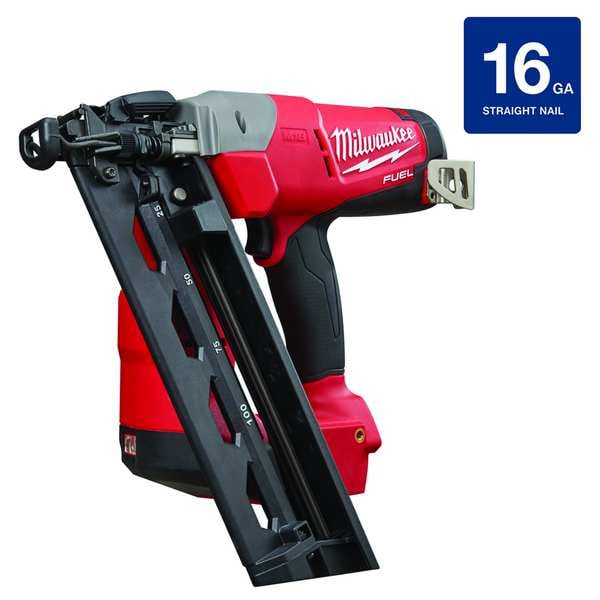 Milwaukee Tool M18 FUEL 16ga Angled Finish Nailer 274220 Zoro