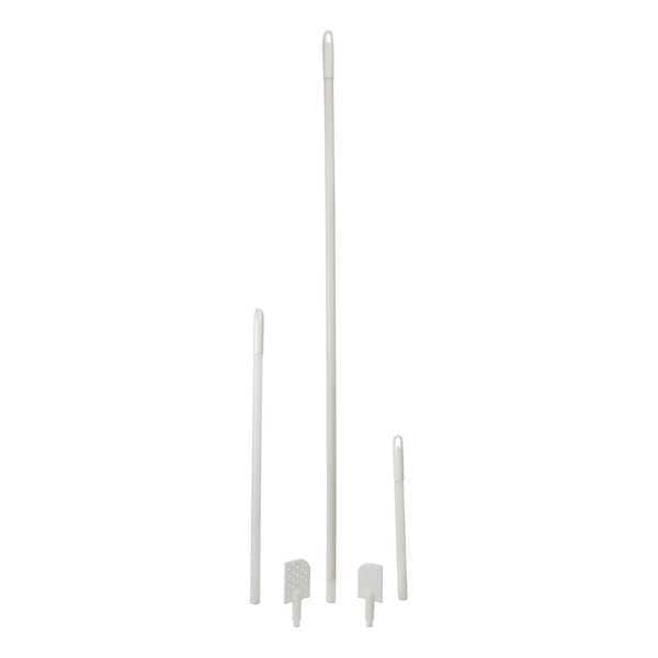 Zoro Select Stirrer Kit, HDPE, Natural White 107035-2000