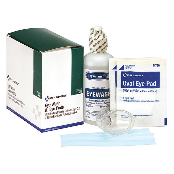 Physicianscare Personal Eye Care Kit, Bottle Size 4 oz. 7-600