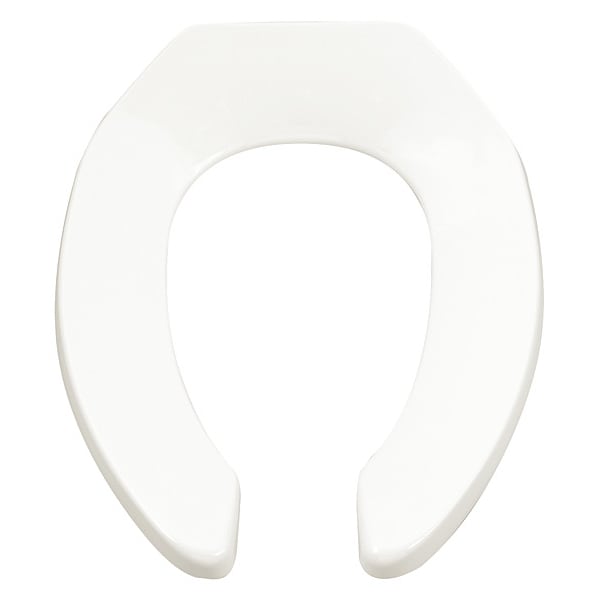 American Standard Toilet Seat Without Cover, Solid Polypropylene, Elongated, White 5901100SS.020 - main
