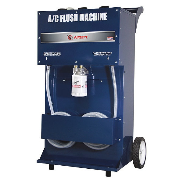 Airsept A/C Flush Machine, Steel, 40