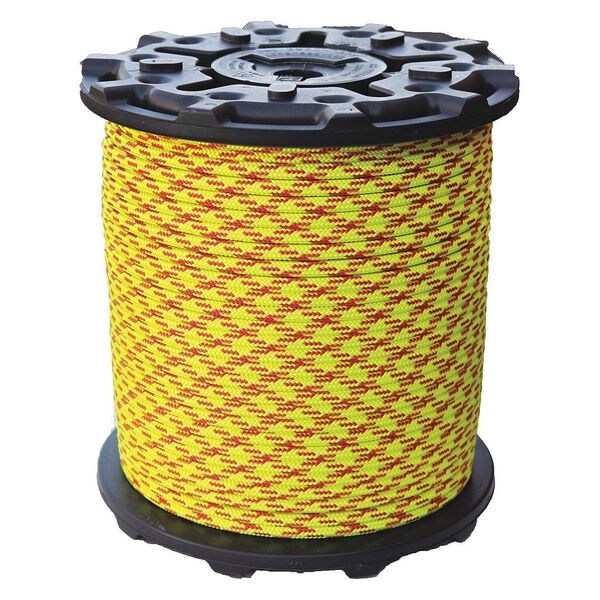 All Gear Climbing Rope, PES, 7/16 In. dia., 600 ft L AG24SP716600RY Zoro