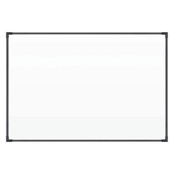 BestRite 24"x36" Porcelain Whiteboard, Black Frame 2028B Zoro