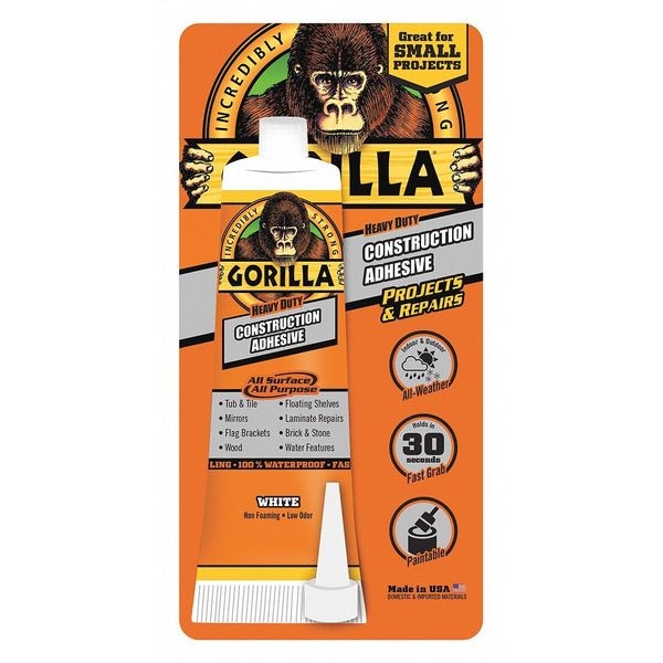 Gorilla Glue 8020001 4.42 Adhesive, 2.5 oz, Construction Application