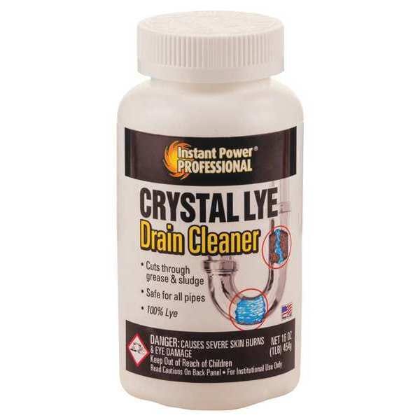 Instant Power Professional 8886 9.99 Crystal Lye Drain Opener, 1 lb