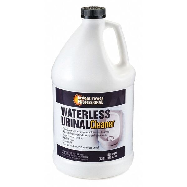Instant Power Professional Waterless Urinal Cleaner,Clear,1 gal. (8206