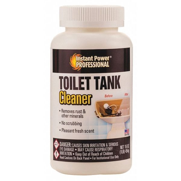 Instant Power Professional Toilet and Urinal Cleaner, Clear, 1 lb. 8810