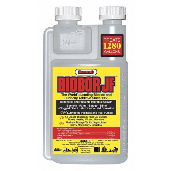 Biobor Diesel Fuel Additive, Biocide, JF, 16 oz, Diesel Engines