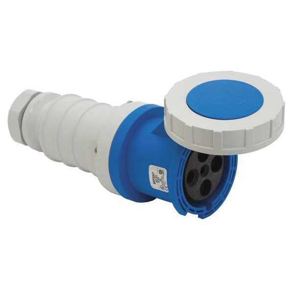 Zoro Select Pin and Sleeve Connector, Blue, 10.0 HP BRY4100C9W