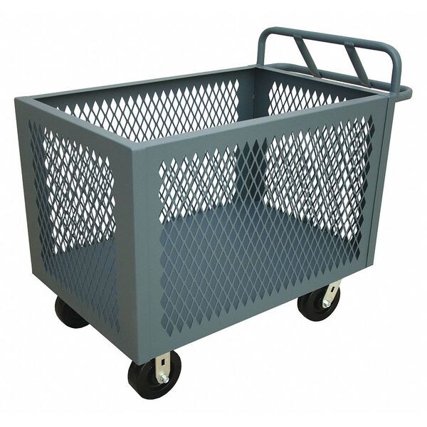 Zoro Select 14 ga. Steel Mesh Stock Truck 2000 lb. Capacity