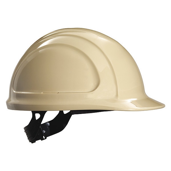 Honeywell North Front Brim Hard Hat, Type 1, Class E, Pinlock (4Point), Tan N10100000 Zoro