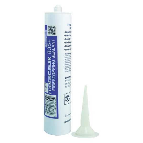 Metacaulk Fire Barrier Sealant, Tube, 10.6 oz. 66645 Zoro