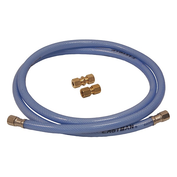 Zoro Select Water Connector Kit, PVC, For Ice Maker 60489 Zoro