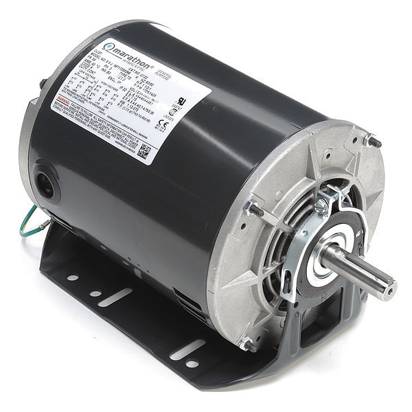 Leeson Condenser Fan Motor, 1-1/2 HP, 56 Frame 056T17D5329