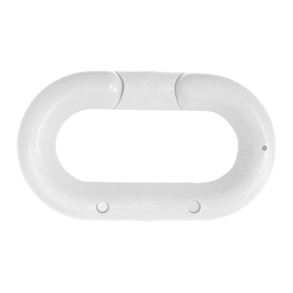 Mr. Chain Chain Link, White, 2" Size, Plastic 50701-10