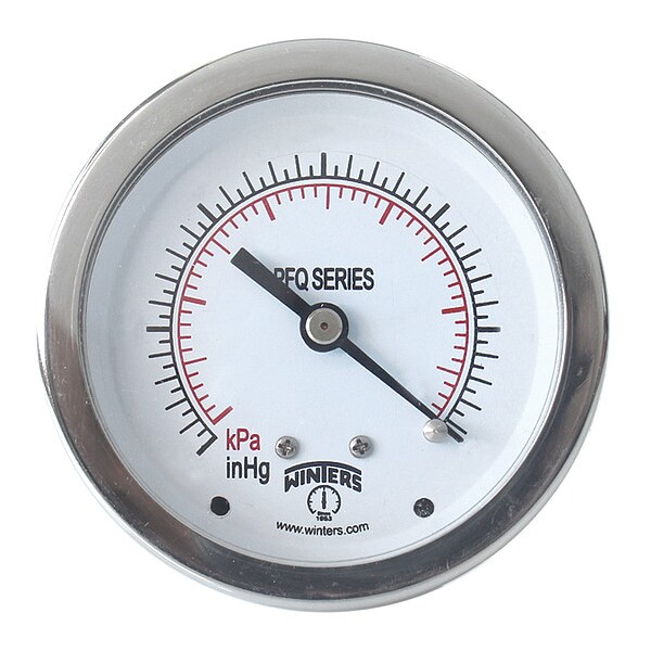 OEM#: PFQ1556-DRYPRESSURE GAUGE 4 DIAL SIZE SILVER By Winters Instruments - Lase