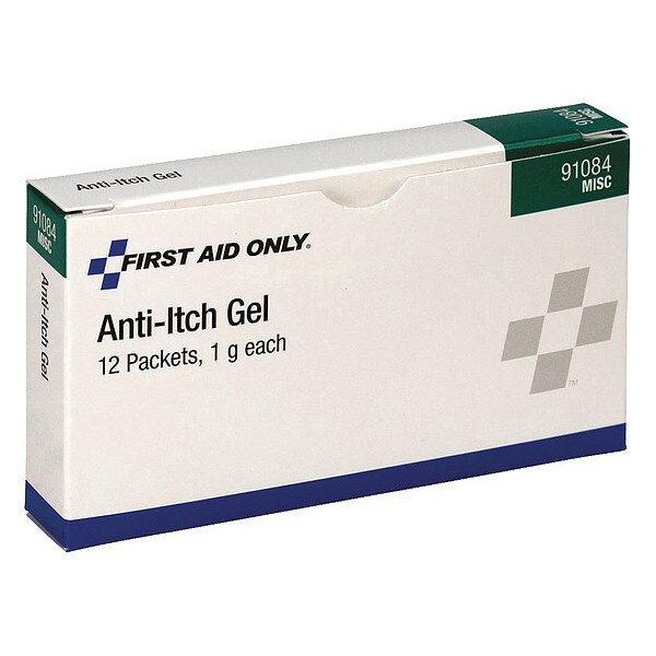 91084 Anti-Itch Gel,Cream,Wipes,0.250 oz. | Zoro.com