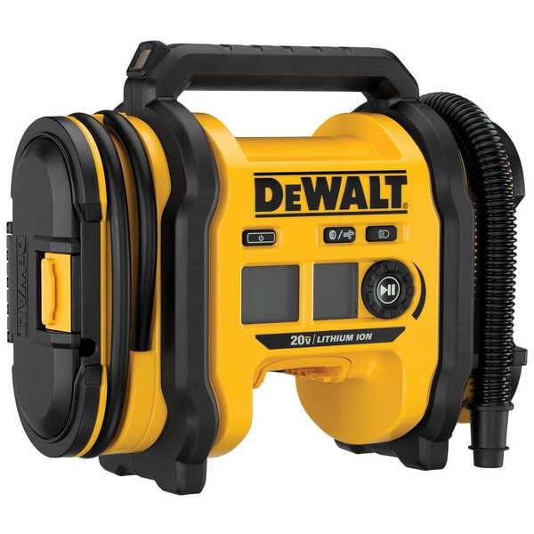 Dewalt Cordless Air Inflator, 20V MAX, Bare Tool DCC020IB