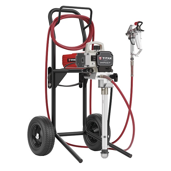 Titan Airless Paint Sprayer,3/4 HP,120VAC (532053) Zoro