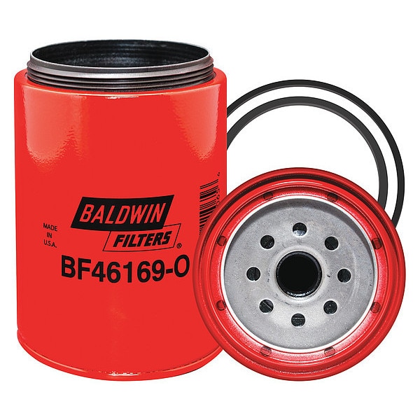 Baldwin Filters Fuel Filter, Biodiesel/Diesel, 61/8" L BF46169O Zoro