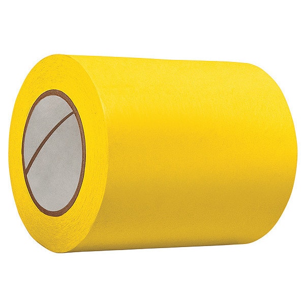 Zoro Select Masking Tape, Paper, Yellow, PK36 TC602-1"X60YD-YEL(CA-36)