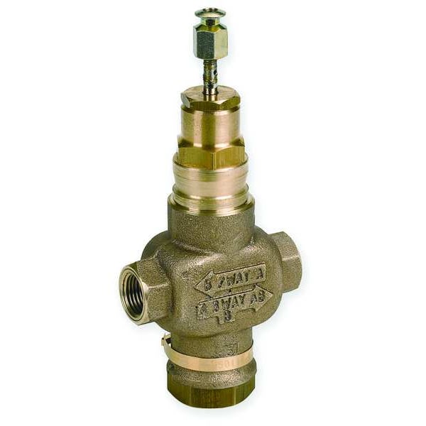 Honeywell TwoWay Globe Valve, 2 In NPT, 46.8 Cv V5011N1099 Zoro