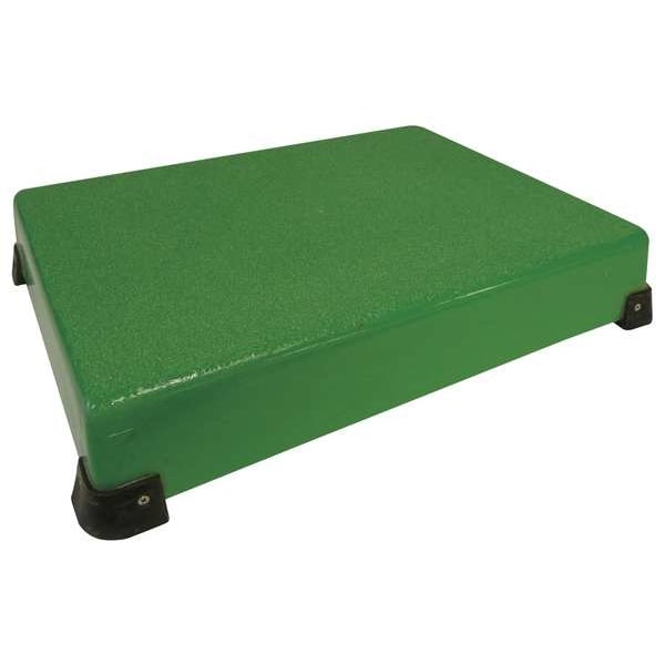 Fibergrate Work Platform, Rubber Feet, 2 x 24 x 24 In 878700