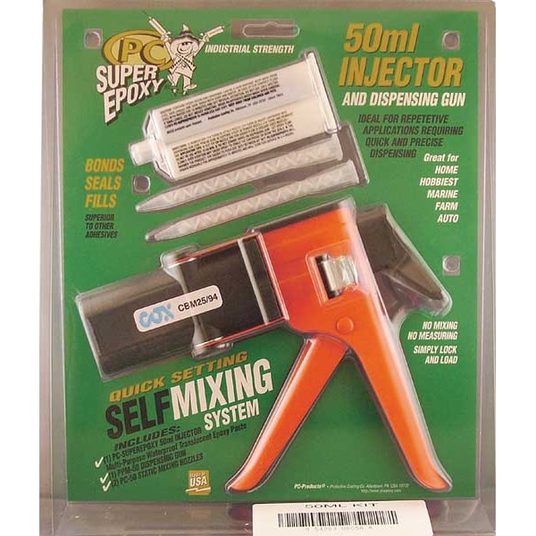 Pc Products Epoxy Adhesive, SuperEpoxy Series, Clear, 101 Mix Ratio, 4