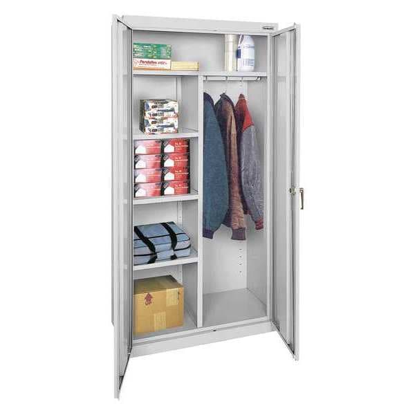 Sandusky Lee Combo Wardrobe Storage Cabinet, 72 in H, 36 in W, 18