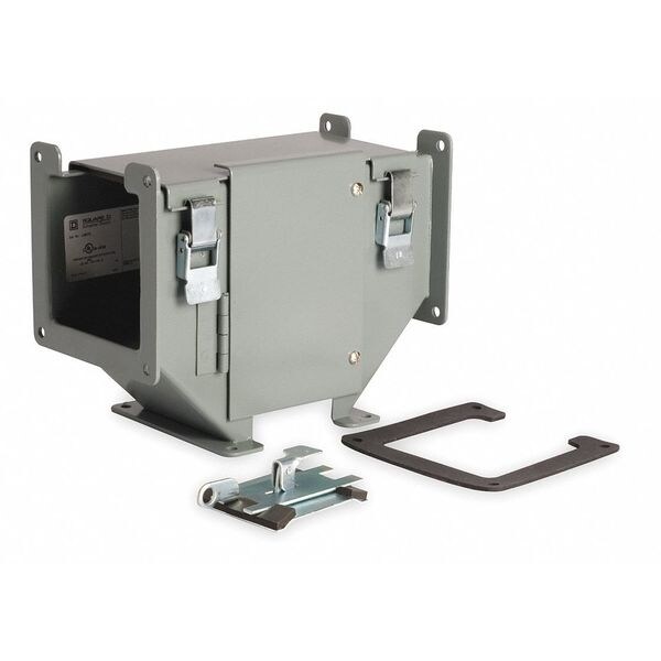 Square D Wireway Fitting, Tee, Outside, 4x4 in. LJB4TO | Zoro