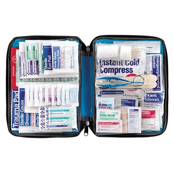 First Aid Only Bulk First Aid kit, Nylon, 25 Person FAO-442
