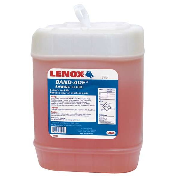 Lenox 68003 $114.22 Band-Ade ® Cutting Oil 5 Gal., Chlorine Free | Zoro.com