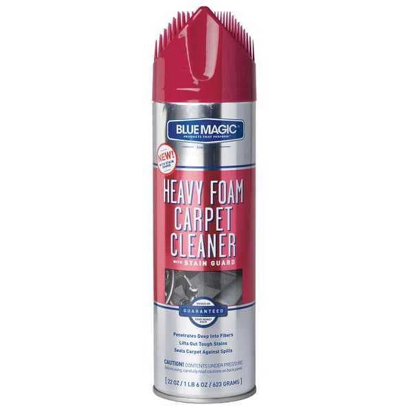 Blue Magic Foam Carpet Cleaner w/Stain Guard, 22 oz 91206 Zoro