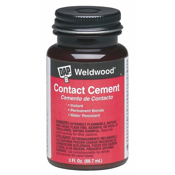 Dap 00107 $4.05 Cement, Contact, 3 Oz | Zoro.com