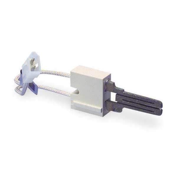 White-Rodgers Hot Surface Ignitor, LP/NG, 120V AC, 5 1/3 in L., Silicon Carbide 767A-366