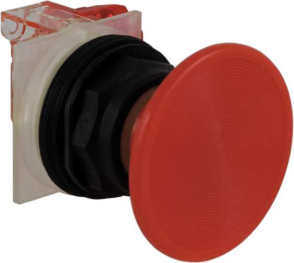 Schneider Electric Non-Illuminated Push Button, 30 mm, 1NC, Red 9001SKR25RH6