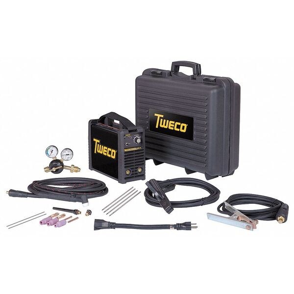 Tweco TIG Welder, ArcMaster 95S TIG/Stick Series, 115VAC, 95 Max. Output Amps W1003203