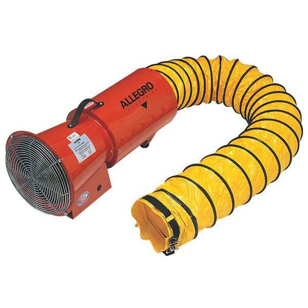 Allegro Industries Conf. Sp Fan, Axial, 15 ft. Duct 9514 | Zoro