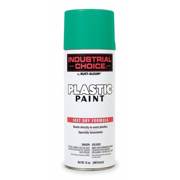 RustOleum Spray Paint, Safety Green, 12 oz. 223881 Zoro