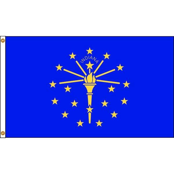 Annin Flagmakers Official State Flag Indiana State Flag 4x6 Ft